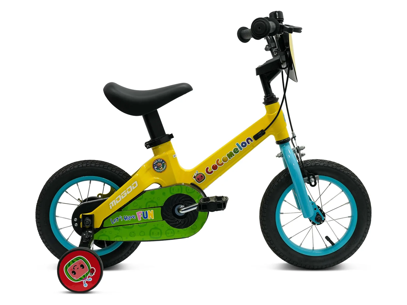 Mogoo Play yellow magnesium kids bike